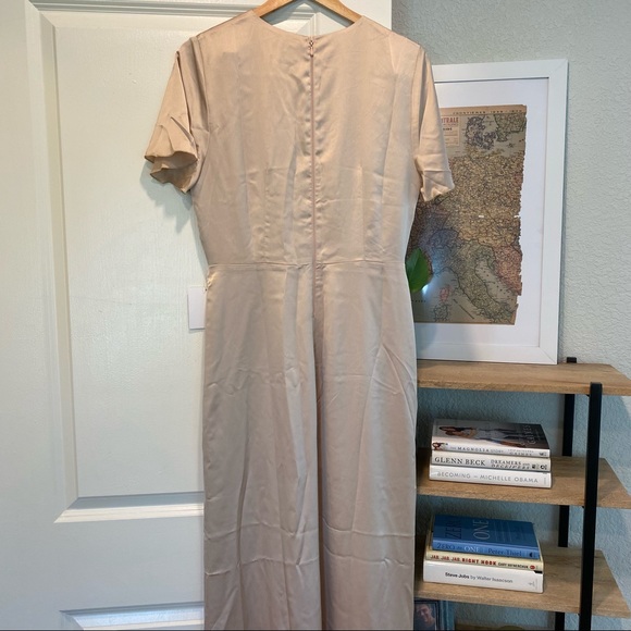 Show Me Your Mumu Rome Twist Gown Champagne - Picture 9 of 10